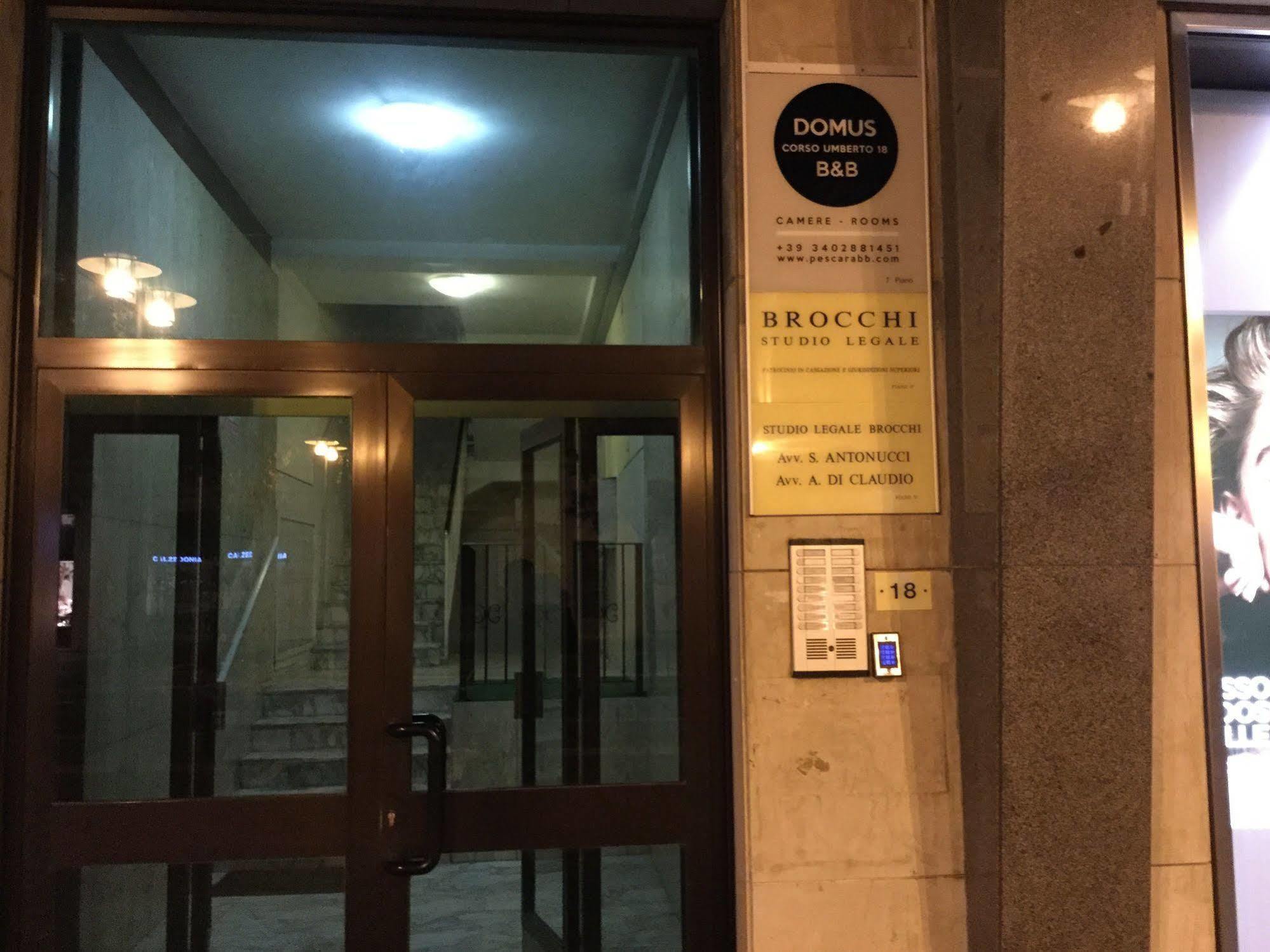Domus Corso Umberto 18 B&B Пескара Екстериор снимка